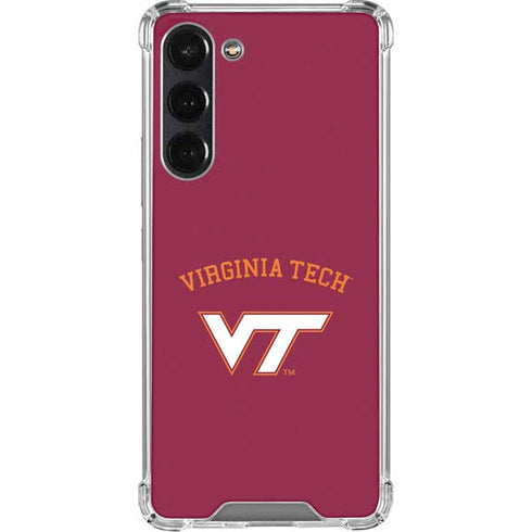 Virginia Tech University VT Galaxy S24 FE Clear Case